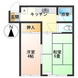 パープル2【2階】の間取り