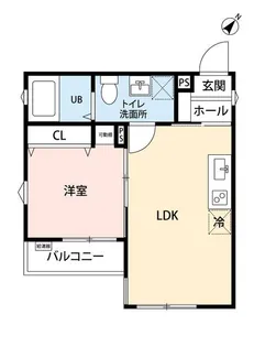 (仮称)江ノ島アパート【3階】の間取り