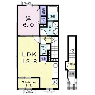 カランドリエ【2階】の間取り