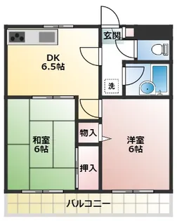 ドエルファンタジア【2階】の間取り