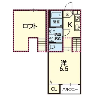 ステラ光の森【1階】の間取り