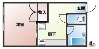コーポ薫【3階】の間取り