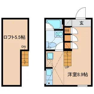 FUWARI atelier【1階】の間取り