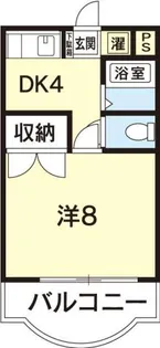 伸和ハイツ【3階】の間取り