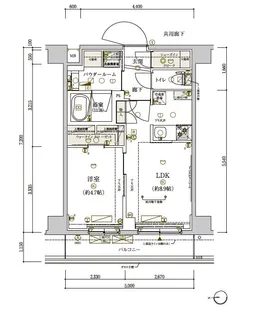 メインステージ東武練馬【6階】の間取り