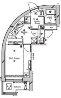 ライフゾーン玉川2【2階】の間取り