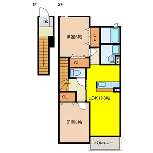 サン・フィット【1階】の間取り