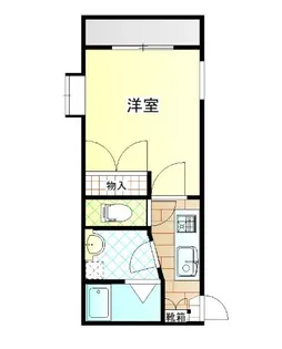 れいめい下荒田【5階】の間取り