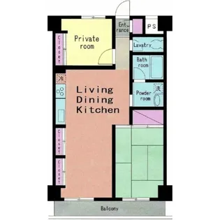 ジェントレム清和【3階】の間取り