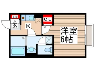 SKYFRAT【1階】の間取り