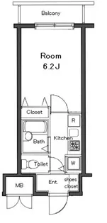 ガラ・グランディ練馬【9階】の間取り