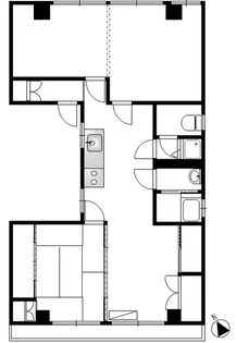 横小ビル【2階】の間取り
