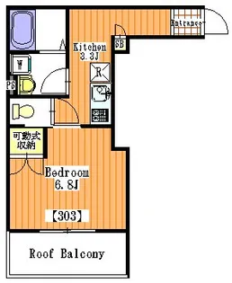 プラザ雑司が谷【3階】の間取り