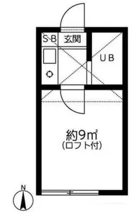 第7紀州ハイツ【1階】の間取り