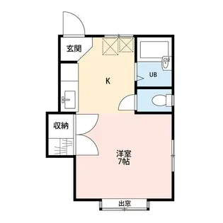 コーポトップ【1階】の間取り