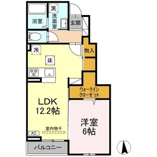 ゆずの樹【1階】の間取り