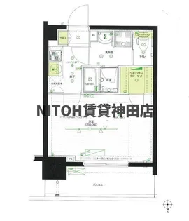 クレア田端プレミアレジデンス【11階】の間取り