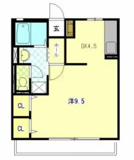 ピュアメゾン【1階】の間取り