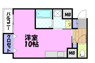 CASA Rilassante【3階】の間取り