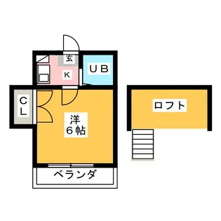 ノースタウン徳重【2階】の間取り