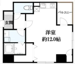 セントラル横浜【4階】の間取り