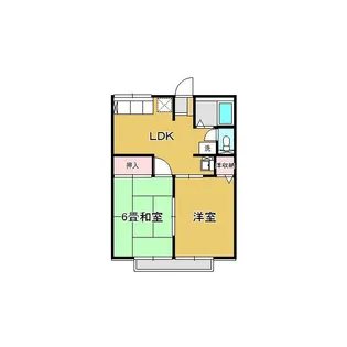 ジュネス・K【1階】の間取り