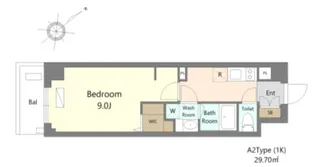 Alivis浦安【3階】の間取り