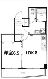 グランドメゾン扇橋【6階】の間取り