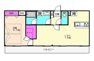 カルム・ドゥ戸塚【3階】の間取り