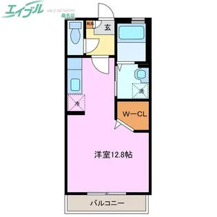 リバプールJ【1階】の間取り