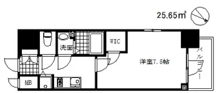エスリード神戸ハーバーテラス【13階】の間取り