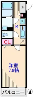シトラス鹿島田【3階】の間取り