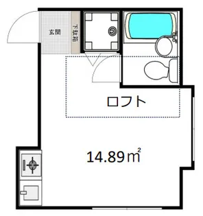 ティエドゥール長崎【2階】の間取り