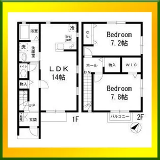 シャルマンノルドの間取り