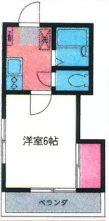 エステルハイツ【2階】の間取り