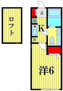 アザーレ新小岩【2階】の間取り