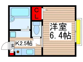 アンビション八千代【2階】の間取り