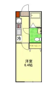 クラブレジデンス読売ランド前【1階】の間取り