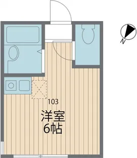 ユナイト井土ヶ谷 ミストラルの杜【1階】の間取り