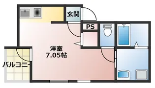 フィオーレ加古川【2階】の間取り
