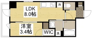 月光加賀【3階】の間取り