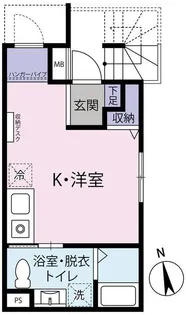 ファブール上野稲荷町【3階】の間取り