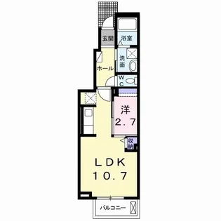 ヴィオーラ A【1階】の間取り