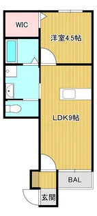 sea side sun【1階】の間取り