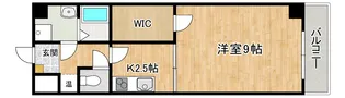 ラ・メゾネ【8階】の間取り