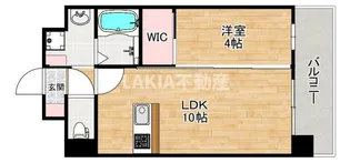 Miele昭和町【3階】の間取り