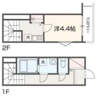 メルラス和泉多摩川【2階】の間取り