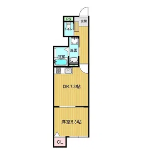 HIGARIA【1階】の間取り