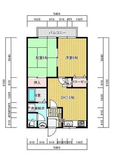 メゾン・ド・ベル【2階】の間取り