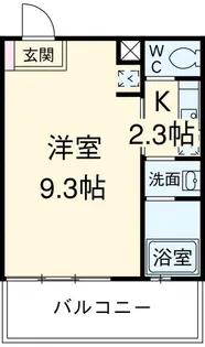 ノワールブラン【1階】の間取り